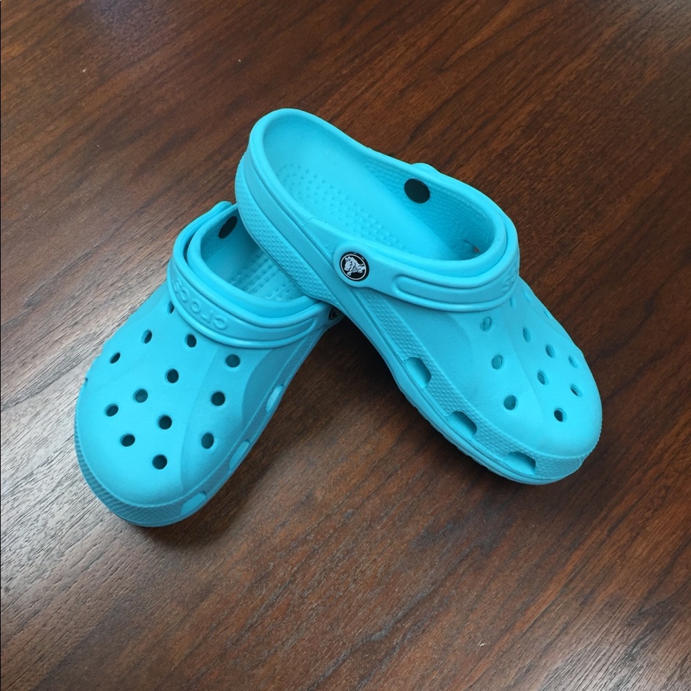 Crocs Baya Teal Unisex W6 M4